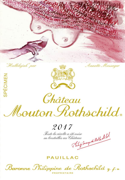 Rượu vang đỏ Chateau Mouton Rothschild 2017