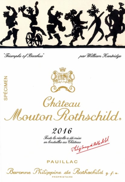 Rượu vang đỏ Chateau Mouton Rothschild (chai 6 lít) 2016