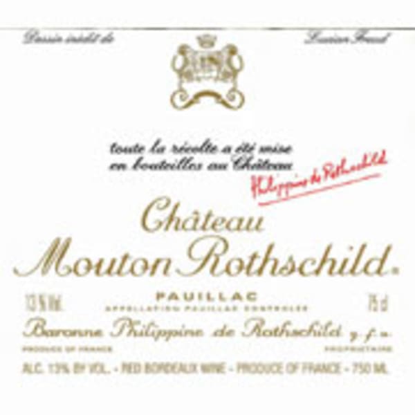 Rượu vang đỏ Chateau Mouton Rothschild (Futures Pre-Sale) 2010