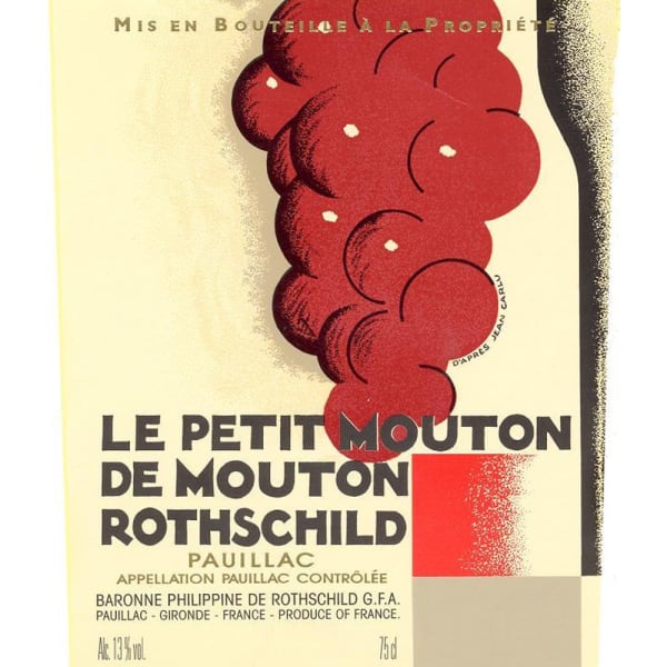 Rượu vang đỏ Chateau Mouton Rothschild Le Petit Mouton 2006