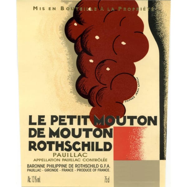 Rượu vang đỏ Chateau Mouton Rothschild Le Petit Mouton 2010
