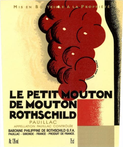 Rượu vang đỏ Chateau Mouton Rothschild Le Petit Mouton 2018