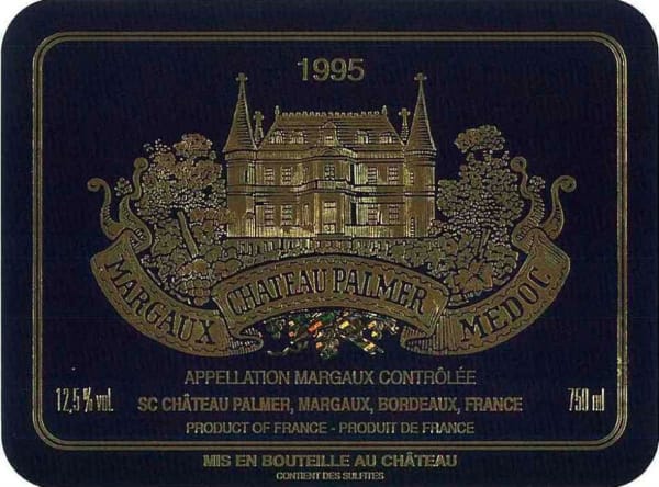 Rượu vang đỏ Chateau Palmer 1995