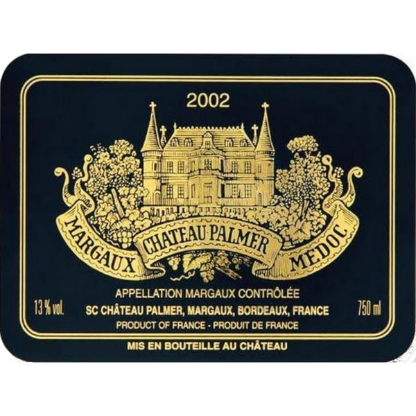 Rượu vang đỏ Chateau Palmer 2002