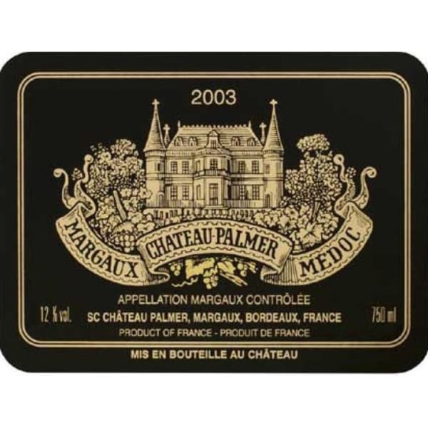 Rượu vang đỏ Chateau Palmer 2003