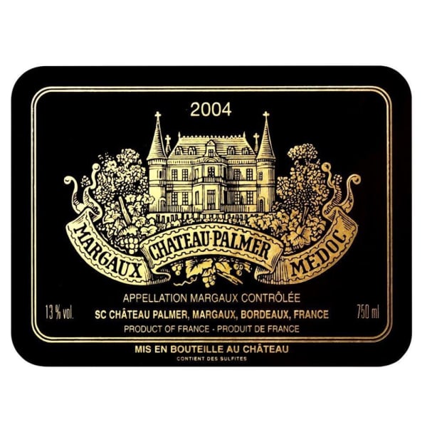 Rượu vang đỏ Chateau Palmer 2004