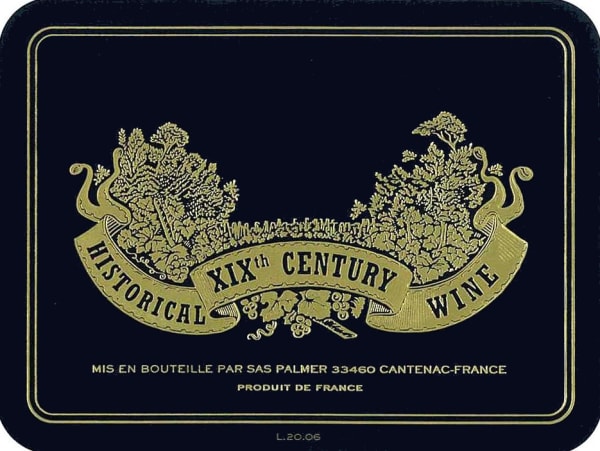 Rượu vang đỏ Chateau Palmer Historical XIXth Century Blend 2006
