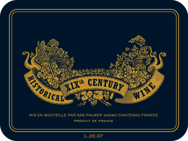 Rượu vang đỏ Chateau Palmer Historical XIXth Century Blend 2007