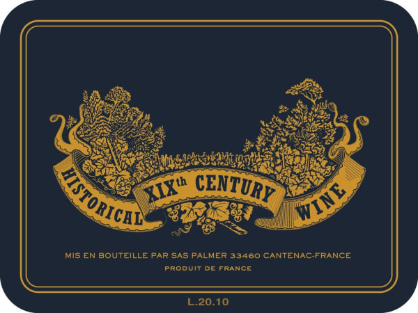 Rượu vang đỏ Chateau Palmer Historical XIXth Century Blend 2010