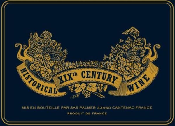 Rượu vang đỏ Chateau Palmer Historical XIXth Century Blend 2019