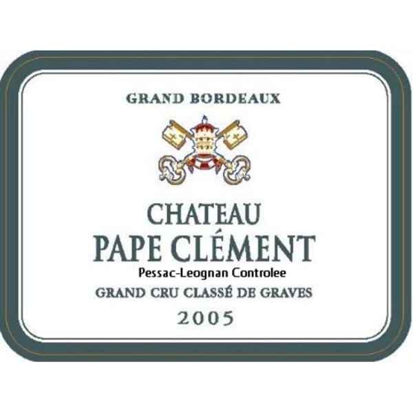 Rượu vang đỏ Chateau Pape Clement (1.5 Liter Magnum - scuffed label) 2005