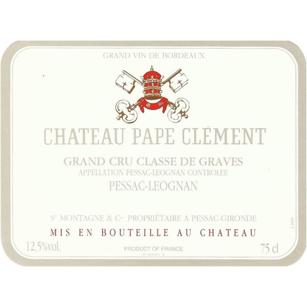Rượu vang trằng Chateau Pape Clement Blanc 1996