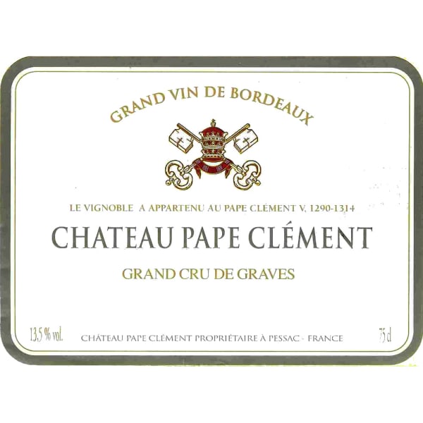 Rượu vang trằng Chateau Pape Clement Blanc 2005