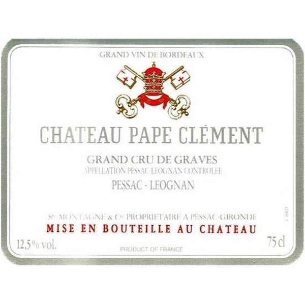 Rượu vang trằng Chateau Pape Clement Blanc 2016