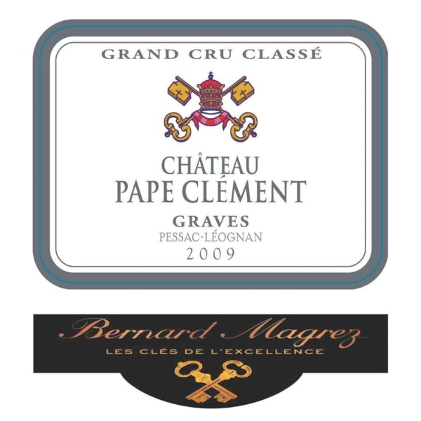 Rượu vang đỏ Chateau Pape Clement (stained label) 2009