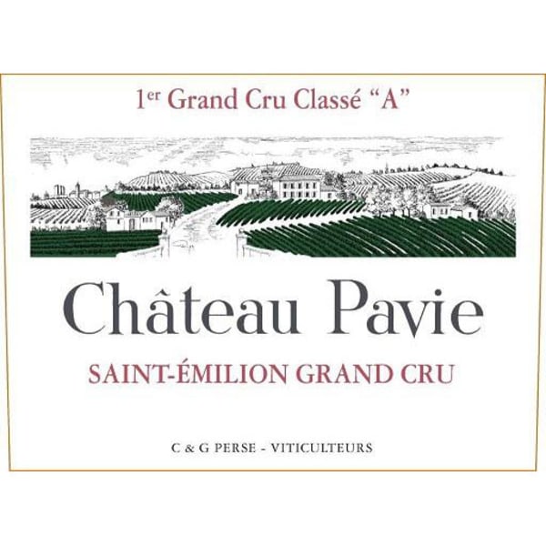 Rượu vang đỏ Chateau Pavie (chai Magnum 1,5 lít) 2017