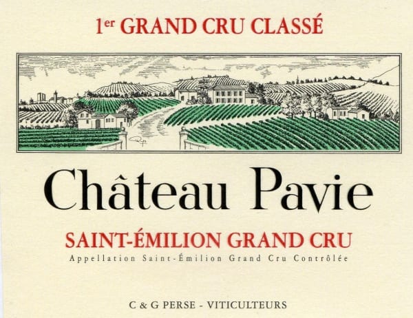 Rượu vang đỏ Chateau Pavie (chai Magnum 1,5 lít) 2018