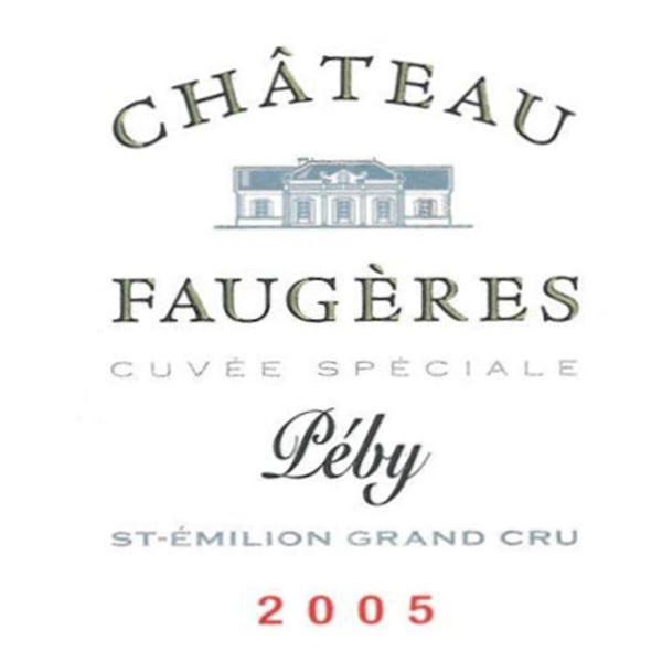 Rượu vang đỏ Chateau Peby Faugeres (chai 3 lít) 2005