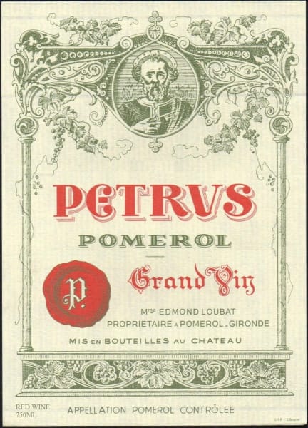 Rượu vang đỏ Chateau Petrus 1976
