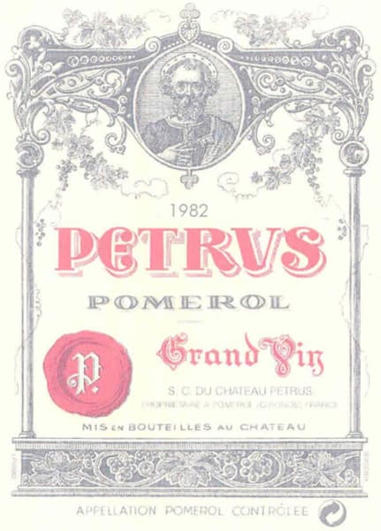 Rượu vang đỏ Chateau Petrus 1982