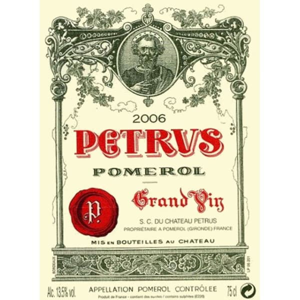 Rượu vang đỏ Chateau Petrus 2006