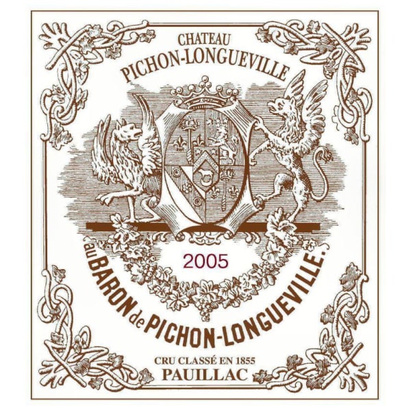 Rượu vang đỏ Chateau Pichon-Longueville Baron (chai Magnum 1,5 lít) 2005