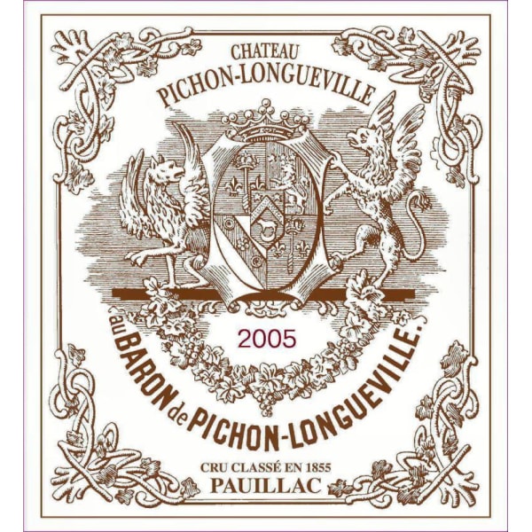 Rượu vang đỏ Chateau Pichon-Longueville Baron 2005