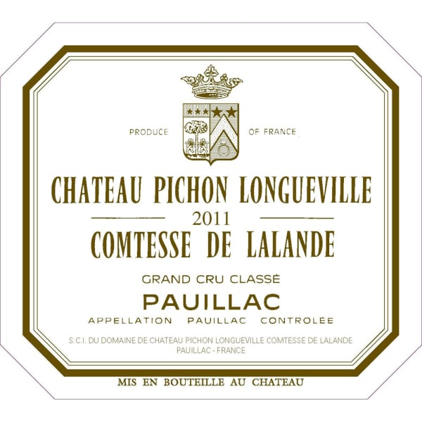 Rượu vang đỏ Chateau Pichon Longueville Comtesse de Lalande (chai Magnum 1,5 lít) 2011