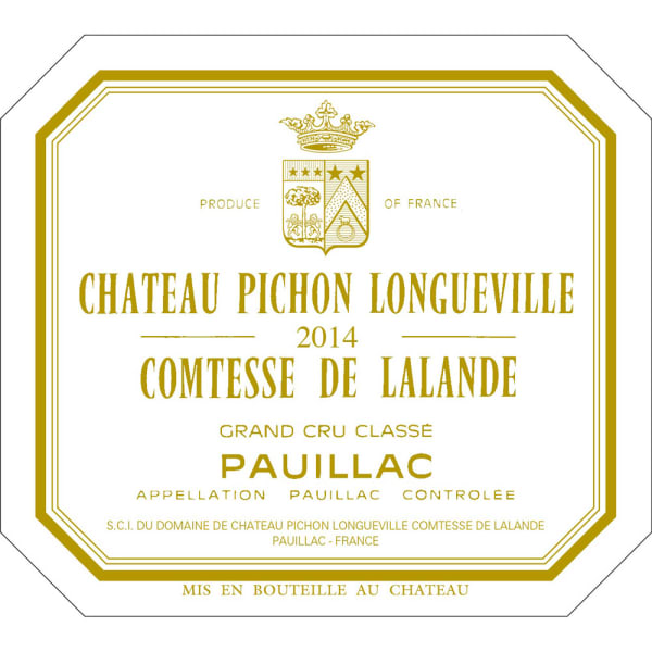 Rượu vang đỏ Chateau Pichon Longueville Comtesse de Lalande (chai Magnum 1,5 lít) 2014