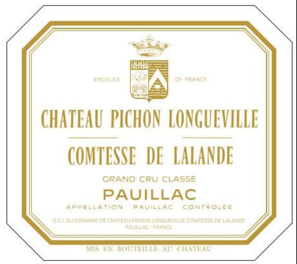 Rượu vang đỏ Chateau Pichon Longueville Comtesse de Lalande (6 Bottles in OWC) 2019
