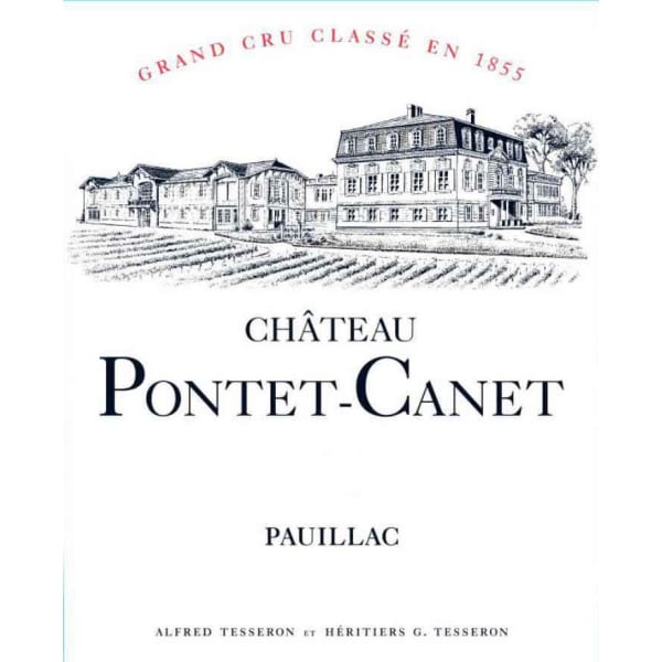 Rượu vang đỏ Chateau Pontet-Canet (chai Magnum 1,5 lít) 2015