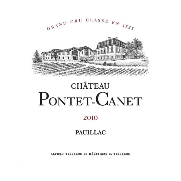 Rượu vang đỏ Chateau Pontet-Canet 2010