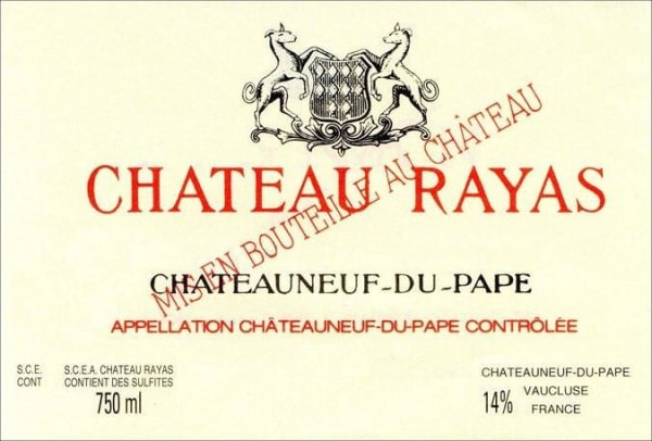 Rượu vang đỏ Chateau Rayas Chateaneuf-du-Pape Reserve 2010