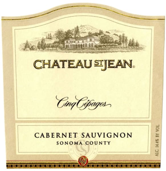 Rượu vang đỏ Chateau St. Jean Cinq Cepages Cabernet Sauvignon (3 Liter - OWC) 1995