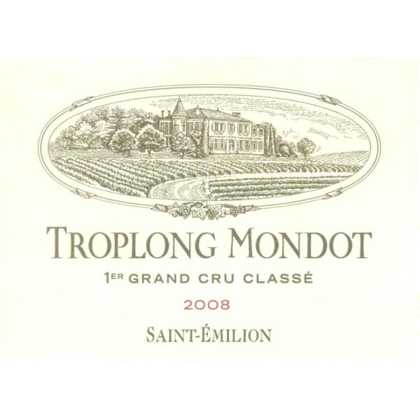 Rượu vang đỏ Chateau Troplong Mondot (chai Magnum 1,5 lít) 2008