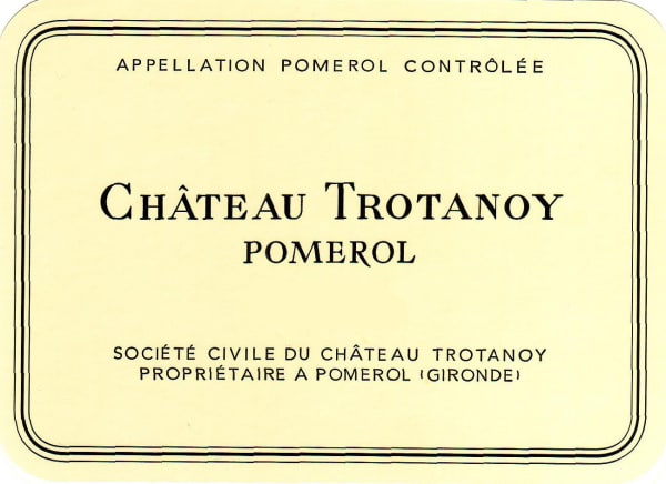 Rượu vang đỏ Chateau Trotanoy 2016