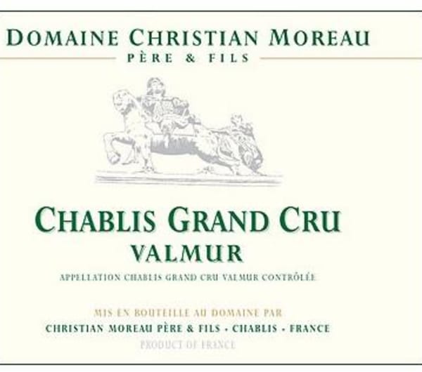 Rượu vang trằng Christian Moreau Chablis Valmur Grand Cru 2016