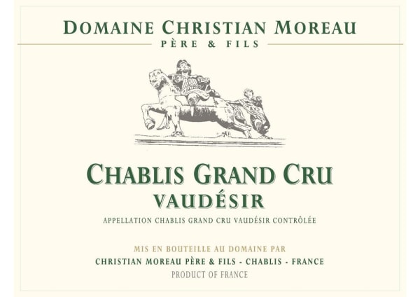 Rượu vang trằng Christian Moreau Chablis Vaudesir Grand Cru 2021