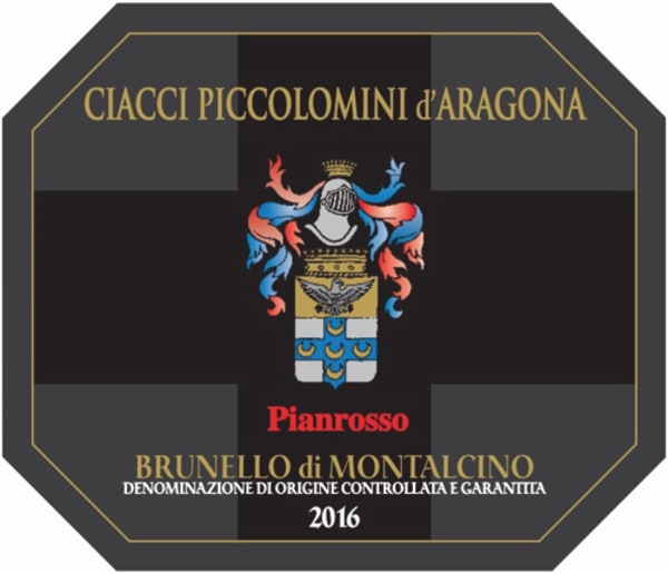 Rượu vang đỏ Ciacci Piccolomini d'Aragona Brunello di Montalcino Pianrosso (chai 3 lít) 2016