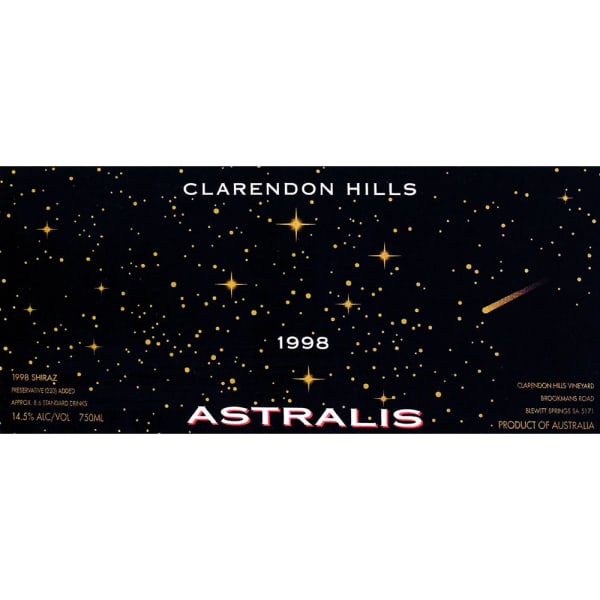 Rượu vang đỏ Clarendon Hills Astralis Syrah 1998