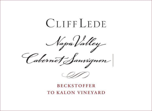 Rượu vang đỏ Cliff Lede Beckstoffer To Kalon Vineyard Cabernet Sauvignon 2019