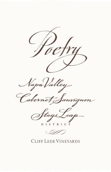 Rượu vang đỏ Cliff Lede Poetry Cabernet Sauvignon 2017