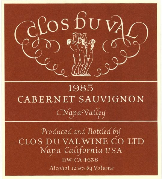 Rượu vang đỏ Clos Du Val Napa Valley Cabernet Sauvignon 1985