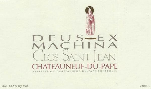 Rượu vang đỏ Clos Saint Jean Chateauneuf-du-Pape Deus Ex Machina (chai Magnum 1,5 lít) 2017