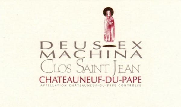 Rượu vang đỏ Clos Saint Jean Chateauneuf-du-Pape Deus Ex Machina 2007