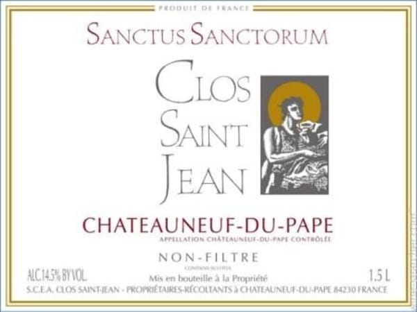 Rượu vang đỏ Clos Saint Jean Sanctus Sanctorum 2009