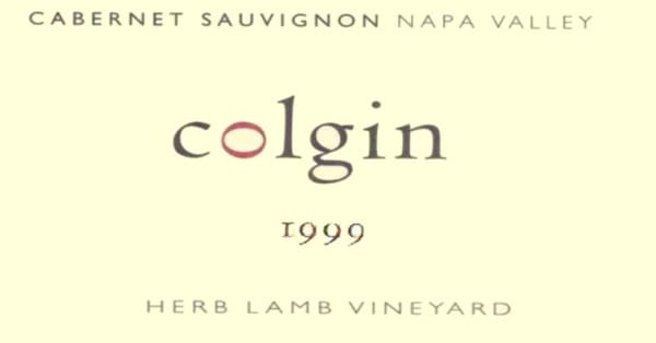 Rượu vang đỏ Colgin Herb Lamb Vineyard Cabernet Sauvignon 1999