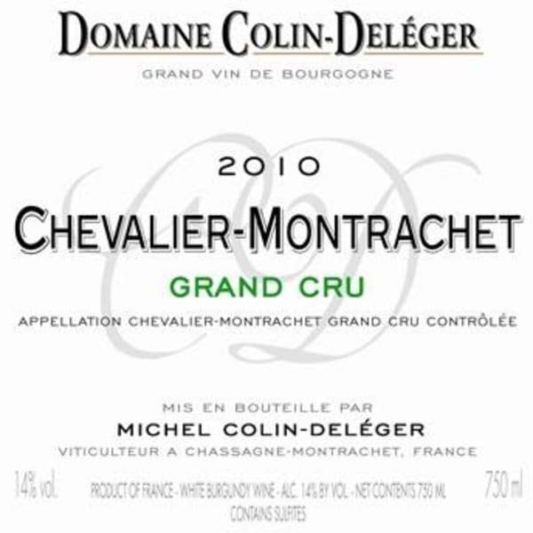 Rượu vang trằng Colin-Deleger Chevalier-Montrachet Grand Cru 2010