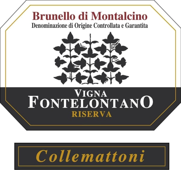 Rượu vang đỏ Collemattoni Brunello di Montalcino Vigna Fontelontano Riserva 2010