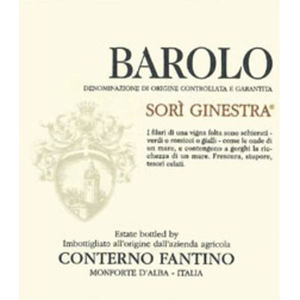 Rượu vang đỏ Conterno Fantino Barolo Sori Ginestra(chai Magnum 1,5 lít) 2001